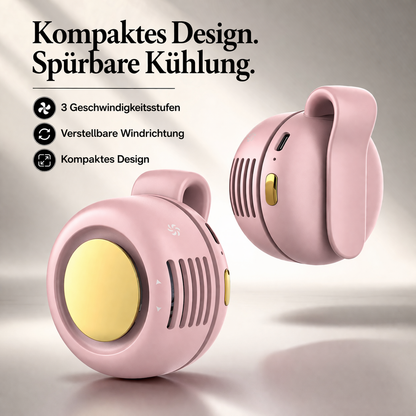 BreezeClip™ Kühlung ohne Festhalten
