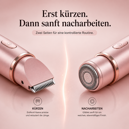 Veluna Trim™ Sanft trimmen. Mehr Kontrolle.