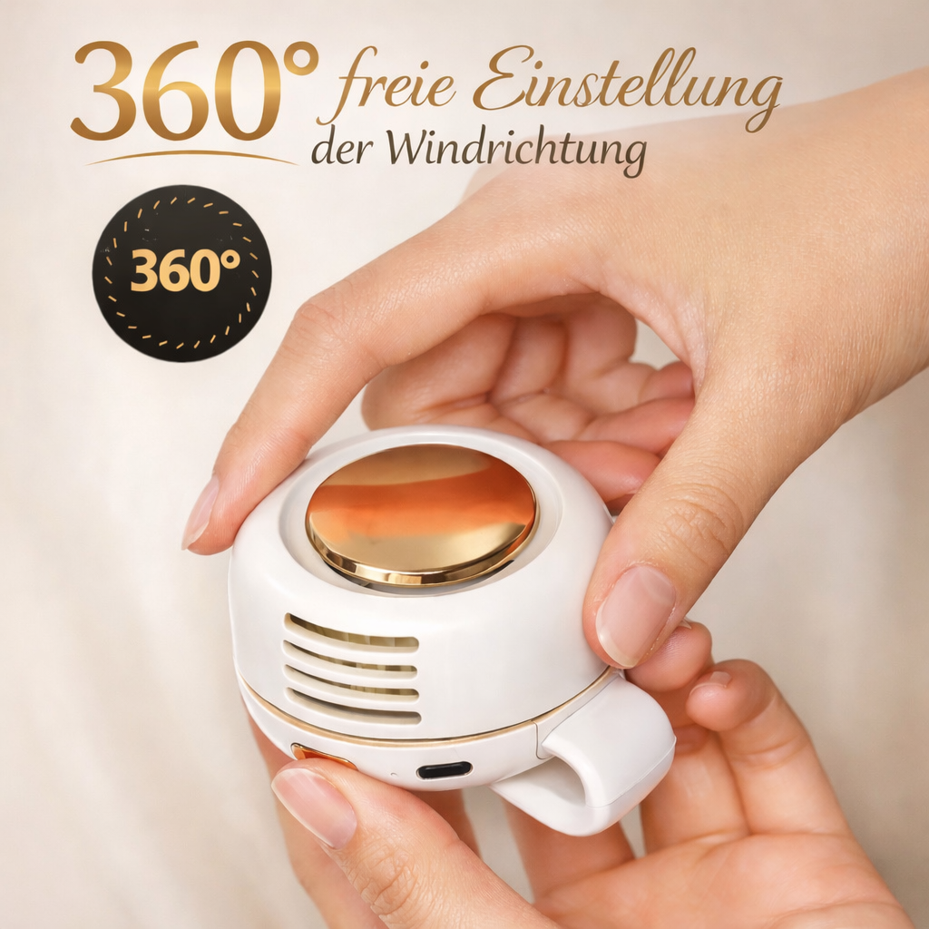 BreezeClip™ Kühlung ohne Festhalten