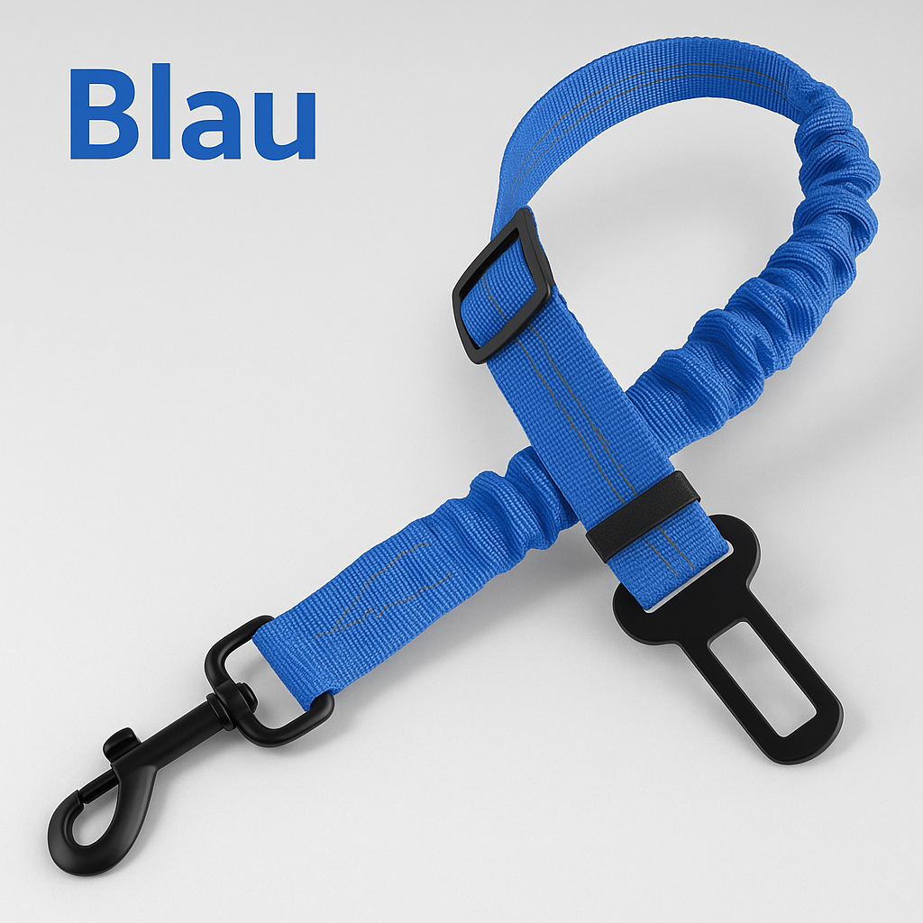 Sicherheitsgurt für Hunde – verstellbar & reflektierend