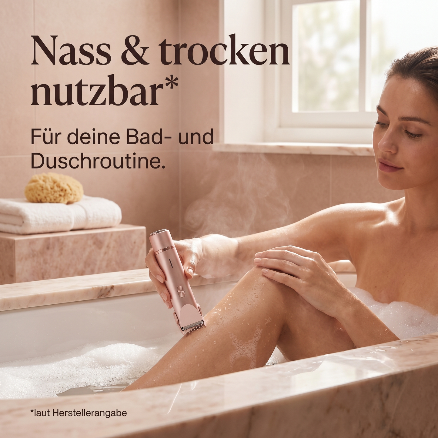 Veluna Trim™ Sanft trimmen. Mehr Kontrolle.